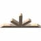 Ekena Millwork Saratoga Smooth Timber Gable Bracket, Douglas Fir, 72"W x 30"H x 5 1/2"D x 5 1/2"F, 10/12 Pitch GBW072X30X0606SAR00SDF - alternate 2